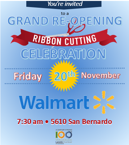 Grand Re-Opening Ceremony for Wal-Mart