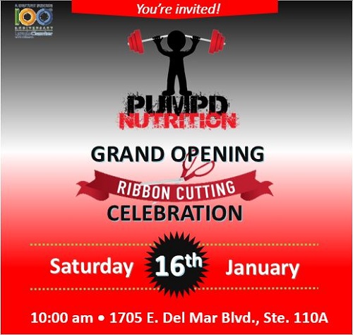 PUMPD NUTRITION Grand Opening & Ribbon Cutting Ceremony