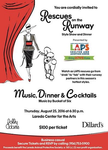LAPS' Rescues on the Runway Style Show & Dinner