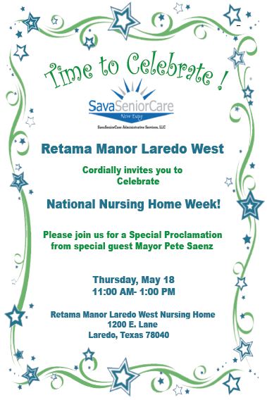 Celebrate National Nursing Home Week