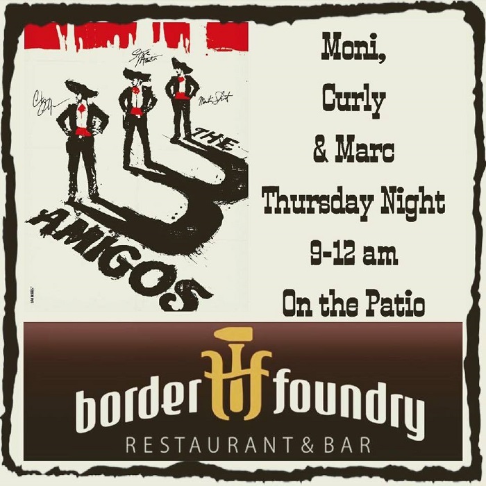 The 3 Amigos at Border Foundry Restaurant & Bar
