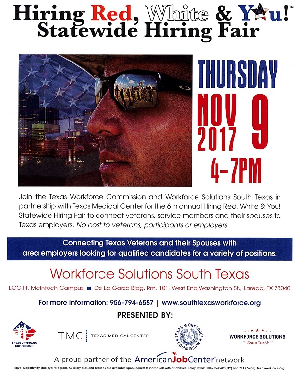 Red, White, and You Statewide Hiring Fair!