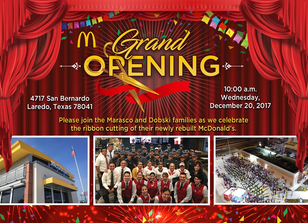 McDonald's of Laredo - Grand Opening