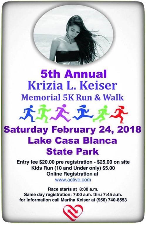 Krizia L. Keiser Memorial 5K Run & Walk