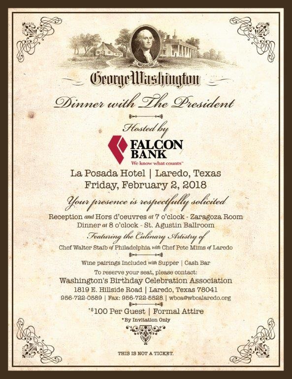 George Washington Dinner with the President