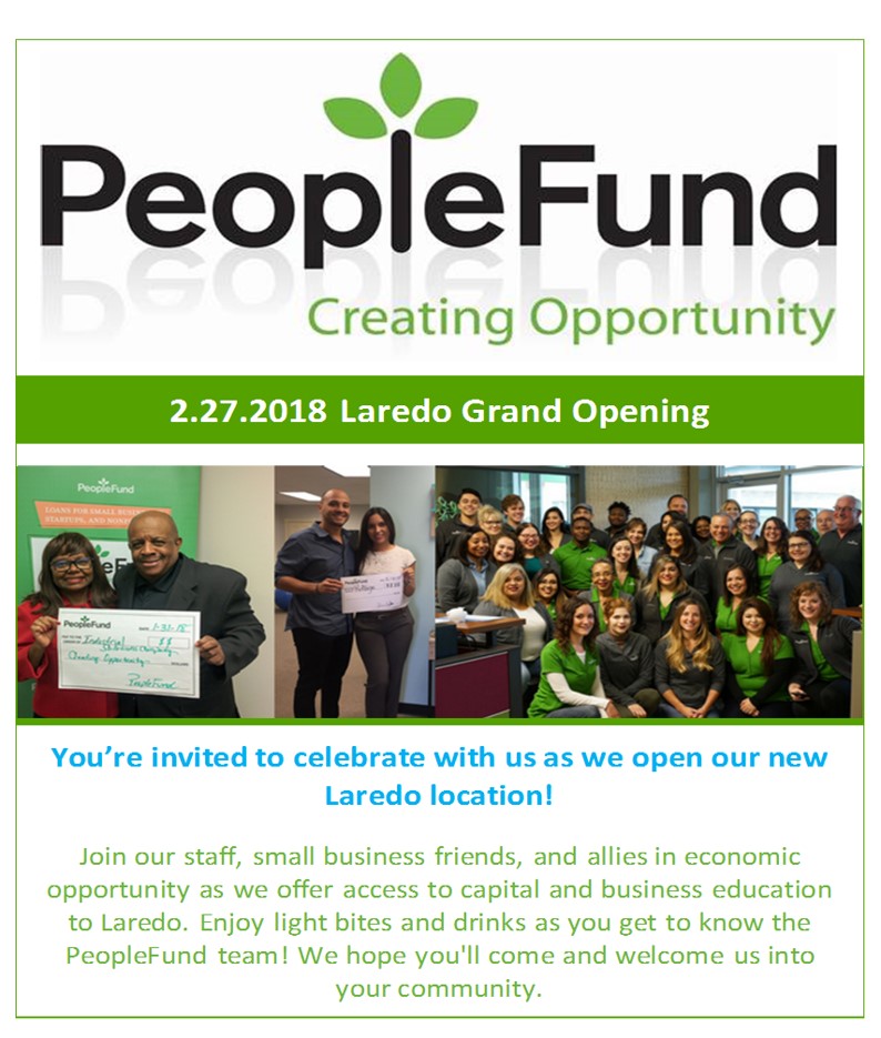 PeopleFund - Grand Opening and Ribbon Cutting