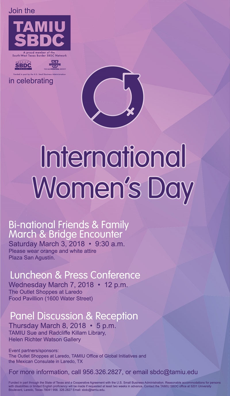 International Women's Day Panel Discussion & Reception