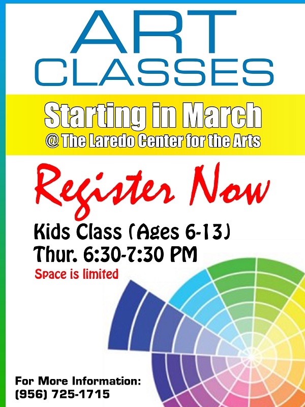 March Art Classes for Kids