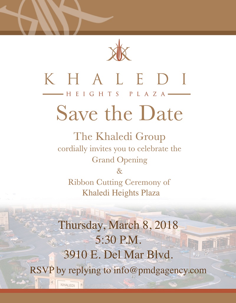 Khaledi Heights Plaza Ribbon-Cutting Ceremony