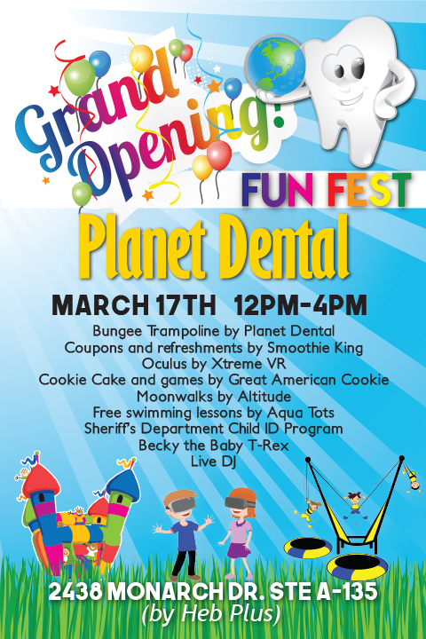 Planet Dental Grand Opening Fun Fest