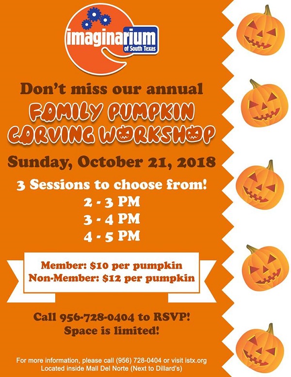 Family Pumpkin Carving Workshop