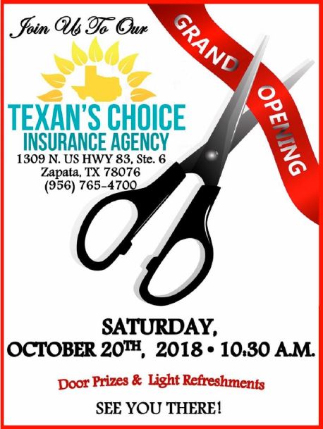 Texan's Choice Insurance Agency Grand Opening