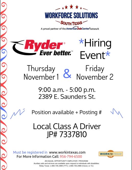 WorkForce Solutions Hiring Event