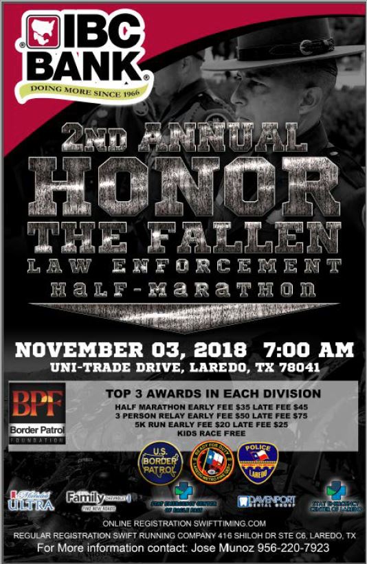 2nd Annual Honor the Fallen Law Enforcement Half-Marathon