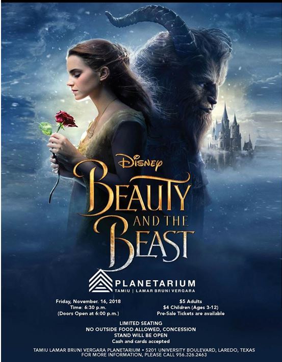 TAMIU Planetarium Presents Beauty and the Beast