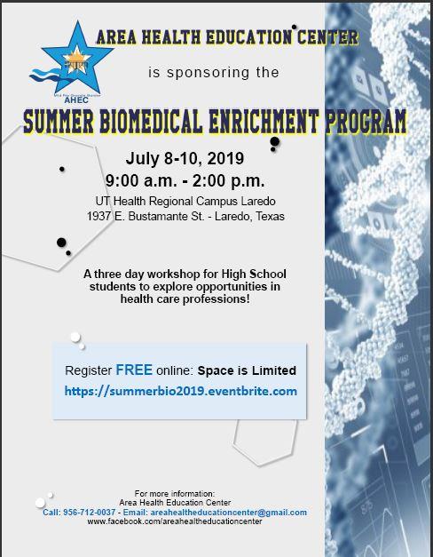AHEC Summer Biomedical Enrichment Program