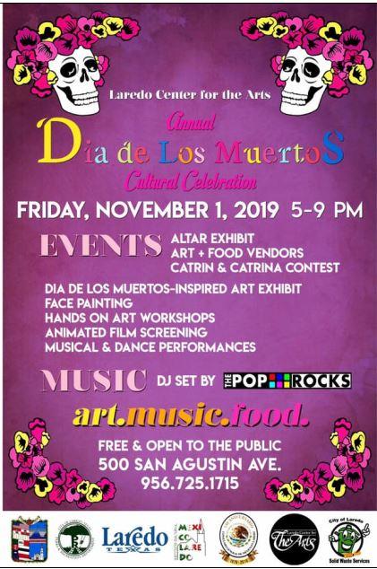 Laredo Center of the Arts Dia de Los Muertos Celebration